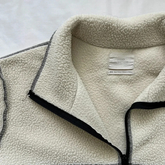 Urban Outfitters Posie Fleece Half Zip Sweatshirt - Picture 5 of 7